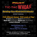 Tic Tac Whoa!! Card Game